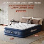 CHERIMOR Patient Air Mattress with Built-in Pump