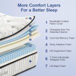 Memory Foam Gel Air Mattress for Patients