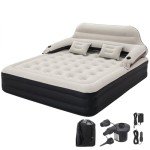 DIMAR GARDEN Hospital Air Mattress with Headboard & Pump