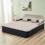 DIMAR GARDEN Hospital Air Mattress with Headboard & Pump