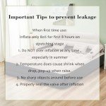 DIMAR GARDEN Hospital Air Mattress with Headboard & Pump