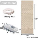 Quiet Alternating Pressure Air Mattress for Patients