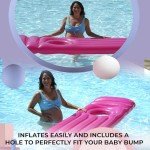 Pregnancy Air Mattress for Comfortable Pool Relaxation