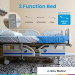 Premium Electric Hospital Bed with Memory Foam Mattress