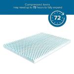 ZINUS Gel Cooling Memory Foam Mattress Topper - Twin