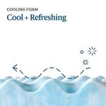 ZINUS Gel Cooling Memory Foam Mattress Topper - Twin