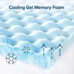 ZINUS Gel Cooling Memory Foam Mattress Topper - Twin