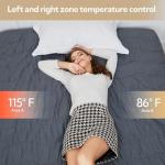 SUNNY HEAT Twin Size Electric Mattress Pad