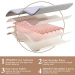 Heated Air Mattress Pad with Dual Controls