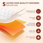 Heated Queen Electric Mattress Pad with Dual Control