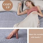 Heated Air Mattress Pad with Dual Controls