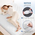 Heated Electric Mattress Pad with Dual Controllers