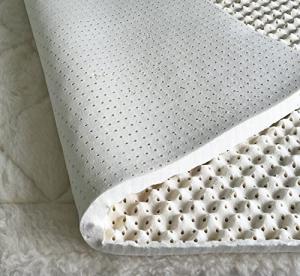 Organic Latex Egg Crate Mattress Topper for Comfort