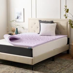 Lavender Infused Memory Foam Mattress Topper - Twin XL