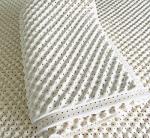 Organic Latex Egg Crate Mattress Topper for Comfort