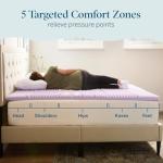 Lavender Infused Memory Foam Mattress Topper - Twin XL