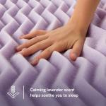 Lavender Infused Memory Foam Mattress Topper - Twin XL