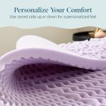 Lavender Infused Memory Foam Mattress Topper - Twin XL