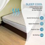 Organic Latex Egg Crate Mattress Topper for Comfort