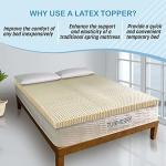 Organic Latex Mattress Topper - 2 Inch Twin Size
