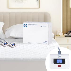 Sealy Queen Heated Mattress Pad with Dual Controller