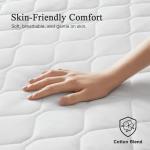 Cotton Blend Heated Mattress Pad for Patients