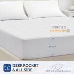Heated Quilted Mattress Pad with Dual Controller
