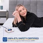 Heated Waterproof Mattress Pad for Queen Beds