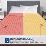 Heated Waterproof Mattress Pad for Queen Beds