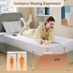 Cotton Blend Heated Mattress Pad for Patients