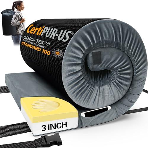 Comfortable Portable Memory Foam Air Mattress Pad