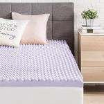 Comfortable 3 Inch Egg Crate Memory Foam Topper