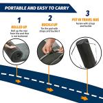 Comfortable Portable Memory Foam Air Mattress Pad