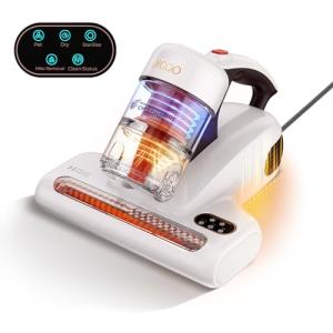JIGOO J200 Sanitizing Mattress Vacuum for Allergies