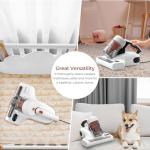 JIGOO J200 Sanitizing Mattress Vacuum for Allergies