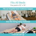 Vive Alternating Air Mattress Pad for Bed Sores