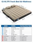 JOYTUTUS Full Size Air Mattress for Truck Camping