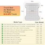 GOTIDY Inflatable Air Mattress for Short Beds