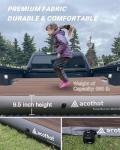 Cordless Truck Bed Air Mattress with Pump and Pillows