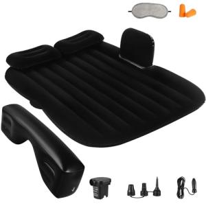 Portable Inflatable Car Bed for Camping and Pets