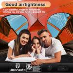 Inflatable Air Mattress with Built-in Pump for Trucks