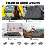 DikaSun Inflatable SUV Mattress with Pump and Pillows