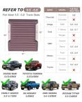 Cordless Truck Bed Air Mattress with Pump and Pillows