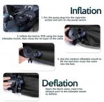 Inflatable Back Seat Air Mattress for Travel