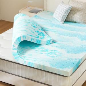 Cooling Memory Foam Mattress Topper for Patients