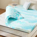 Cooling Memory Foam Mattress Topper for Patients