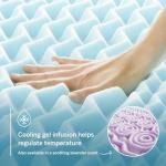 Queen Gel Infused Memory Foam Mattress Topper