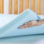 Cooling Gel Memory Foam Mattress Topper for Patients