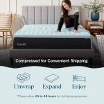 Queen Gel Infused Memory Foam Mattress Topper