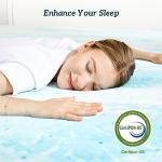 Cooling Memory Foam Mattress Topper for Patients